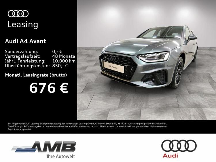 Audi A4 Avant S line 40 TDI quattro Matrix/virC+/Nav+