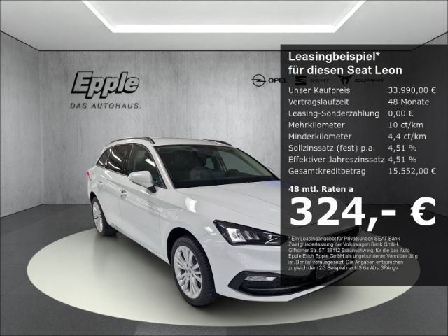 Seat Leon Sportstourer Syle Edition 1,5 7 Gang DSG AHK Navi Rückfahrkamera - Bild 1