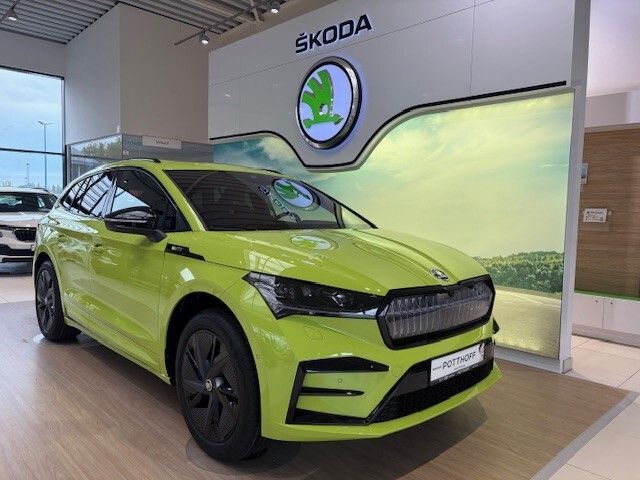 Skoda Enyaq RS MAXX 340PS🏎️SOFORT🏁AHK PANO MAXX-P. TRANSPORT-P. - Bild 1