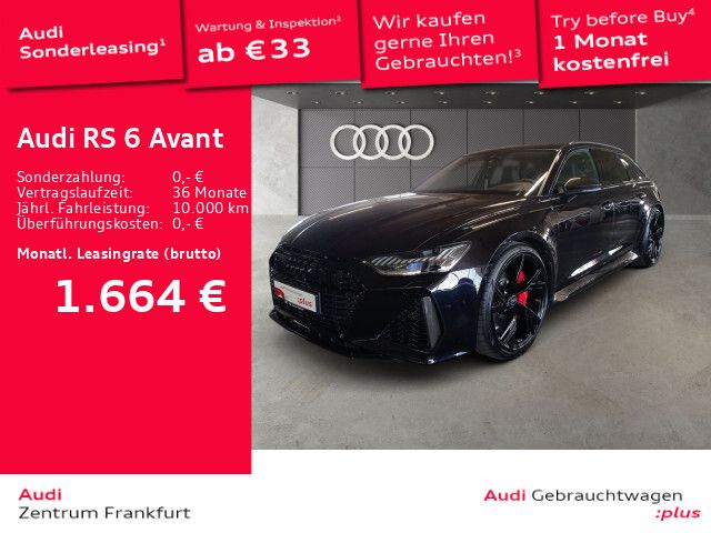 Audi RS6 Avant Laser Leder Carbon 360° HuD Panorama - Bild 1