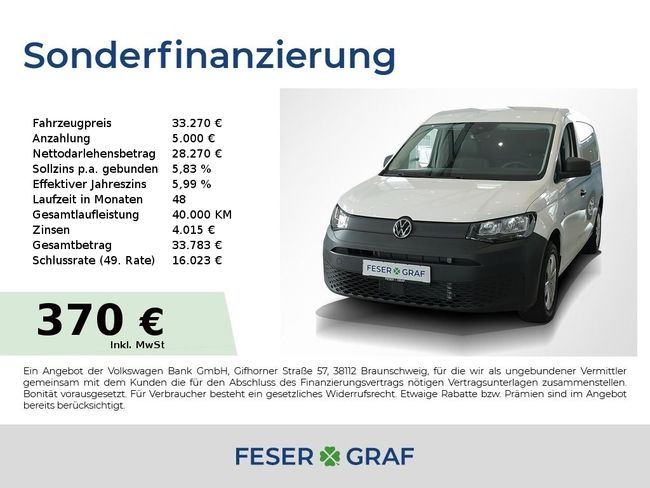 Volkswagen Caddy Cargo Maxi 2.0 TDI EU6 SCR - Bild 1