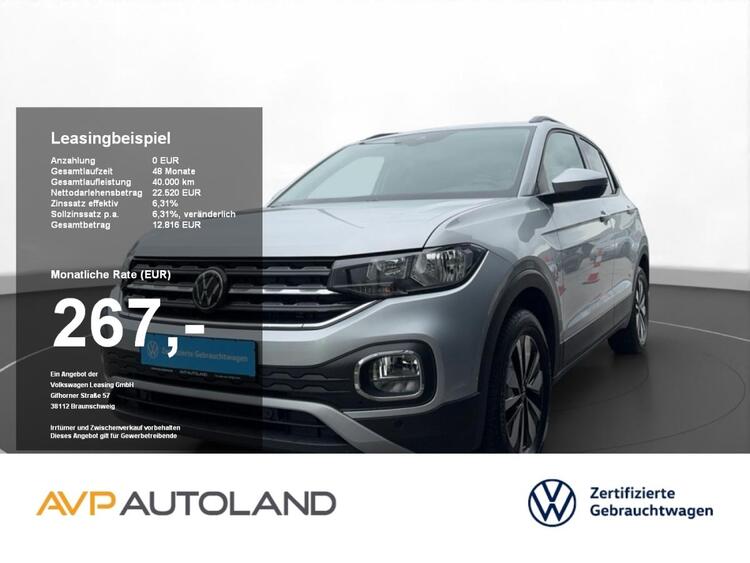 Volkswagen T-Cross 1.0 TSI DSG MOVE | NAVI | SITZHEIZUNG |