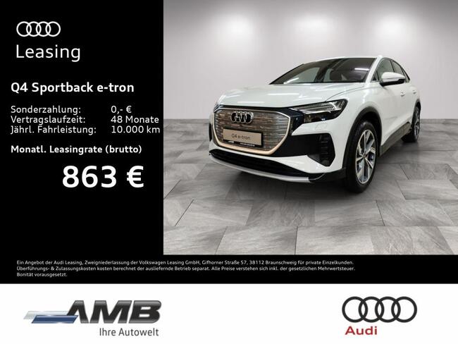 Audi Q4 e-tron Q4 Sportback e-tron Advanced 45 qu Matrix/AR-HuD - Bild 1