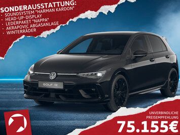 Volkswagen Golf R BLACK EDITION 2,0 TSI (333 PS)OPF 4MOTION DSG*AKRAPOVIC*LEDER*HARMAN KARD.*R-PERFORMANCE*WINTERRÄD