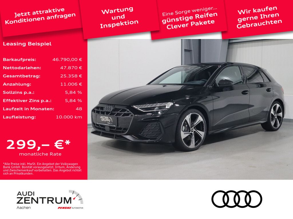 Audi A3 Sportback S line 35 TFSI S tronic *** SOFORT VERFÜGBAR ***