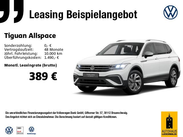 Volkswagen Tiguan Allspace 2.0 TDI Life DSG *7-Sitzer*NAV* - Bild 1