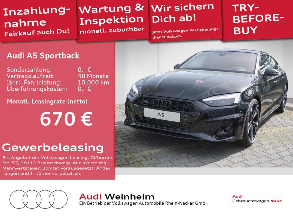 Audi A5 Sportback S line 40 TDI quattro S tronic