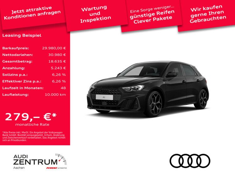 Audi A1 Sportback S line 30 TFSI Schaltgetriebe *** VORFÜHRWAGEN ***