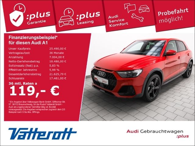 Audi A1 allstreet S line 25 TFSI Navi LED PDCplus GRA - Bild 1