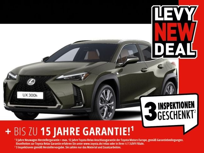 Lexus UX-300h UX 300h F-Sport Design +MY24+Navi+R.Kam+Leder+ - Bild 1