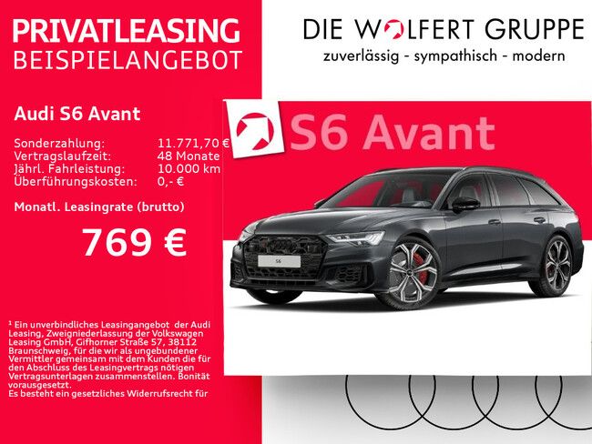 Audi S6 Avant TDI tiptronic*AHK*LUFT*AHK*PANO*B&O*HuD* - Bild 1