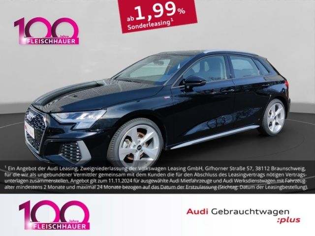 Audi A3 Sportback 40 TFSI qu. S line Navi+LED+AHK+VC+18''+Kamera+App - Bild 1