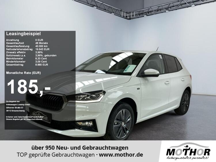 Skoda Fabia Drive 1.0 TSI Navi über Smartlink, LED