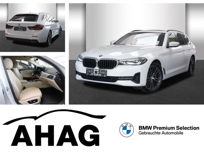 BMW 520i i Touring Aut. Panorama Standhzg. Klimaaut. Navi+ - Bild 1