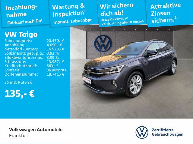 Volkswagen Taigo 1.0 TSI MOVE MATRIX LED Scheinwerfer LED Heckleuchten Sitzheizung Leichtmetallfelgen 1.0 TSI - Bild 1