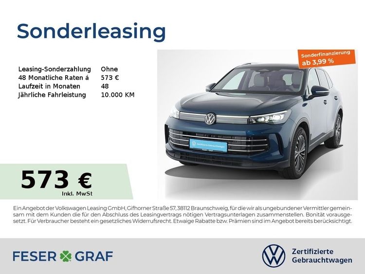 Volkswagen Tiguan NEU Elegance 2.0 TDI DSG Navi Pano AHK St