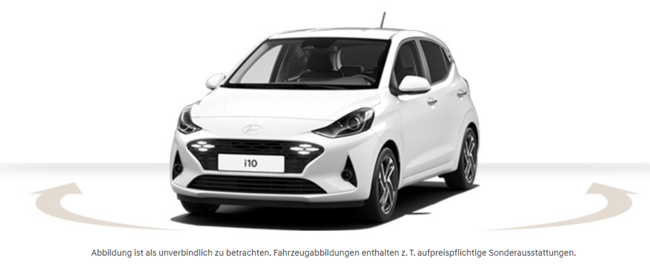 Hyundai i10 i10 FL (MY25) 1.2 Benzin (79 PS) 5-AMT Prime, Smart Key - Bild 1