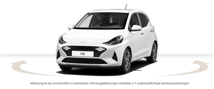 Hyundai i10 i10 FL (MY25) 1.2 Benzin (79 PS) 5-AMT Prime, Smart Key