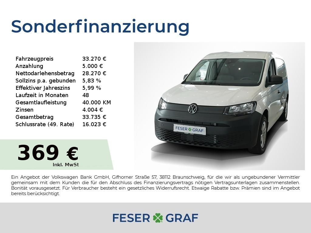 Volkswagen Caddy Cargo Maxi 2.0 TDI EU6 SCR