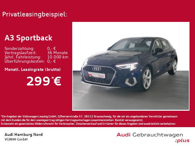 Audi A3 Sportback 35 TFSI S tronic S line Navi Pano - Bild 1