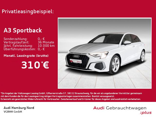 Audi A3 Sportback 40 TFSI S line qu. Nav Matrix Sound - Bild 1