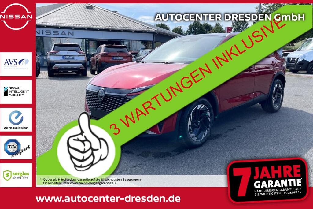 Nissan Qashqai MY24 1.5 VC-T e-POWER 190 PS 4x2 N-Connecta ? inkl. 3 Wartungen? #GLASDACH#WINTERPAKET#KOMFO