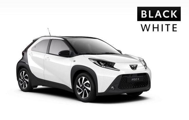 Toyota Aygo 💥X - BLACK AND WHITE - CARPLAY - INKL. WINTERRÄDER💥 - Bild 1