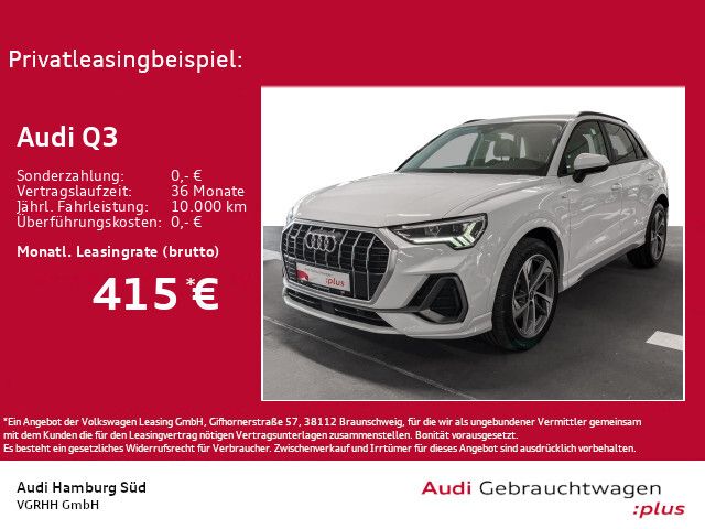 Audi Q3 40 TDI S line quattro S tronic Navi LED Stdhzg - Bild 1