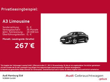 Audi A3 Limousine 35 TFSI advanced S tronic NAVI/LM18