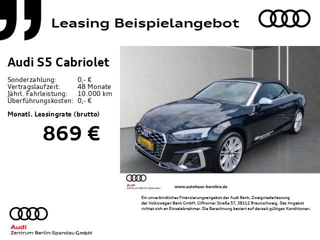 Audi S5 Cabriolet *MATRIX*B&O*Virt.C+*HuD*NAV+* - Bild 1