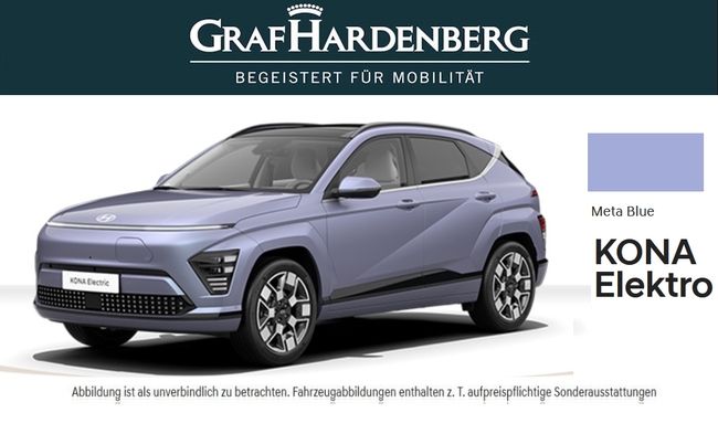 Hyundai Kona Elektro 161 kw 65,4kWh Akku Prime / Bose / Ledersitze - Bild 1