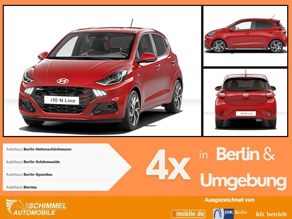 Hyundai i10 ?FL (MJ25) 1.0 N Line ⏱️5 Monate Lieferzeit