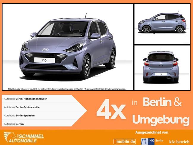 Hyundai i10 🔥FL (MJ25) 1.2 Prime⏱️5 Monate Lieferzeit - Bild 1