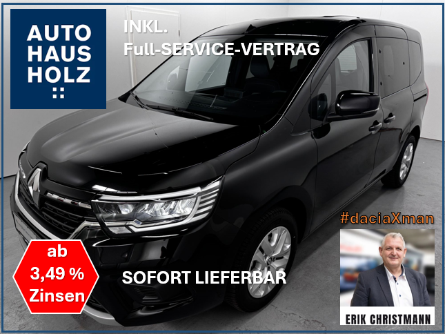 Renault Kangoo EQUILIBRE TCe 100 🚀🔍 inkl. Full-Service - Bild 1