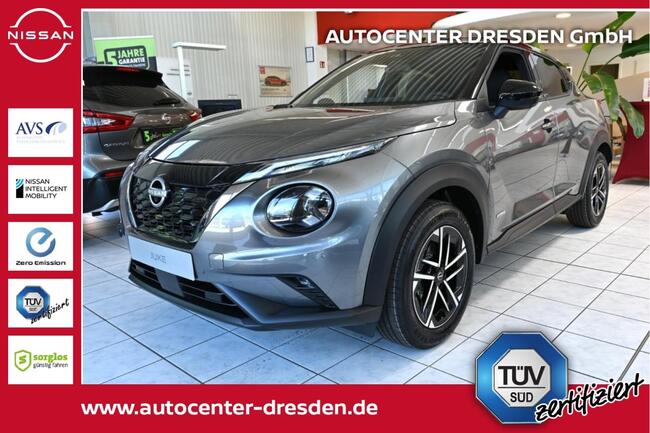 Nissan Juke 1.6 HYBRID N-CONNECTA 🔧 3 x WARTUNG inkl.🔧 inkl. Technik & Winterpaket #SOFORT VERFÜGBAR - Bild 1