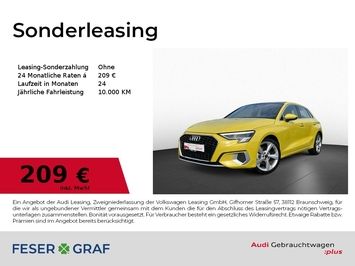 Audi A3 Sportback 30 TFSI NAVI+GRA+LED+PANO