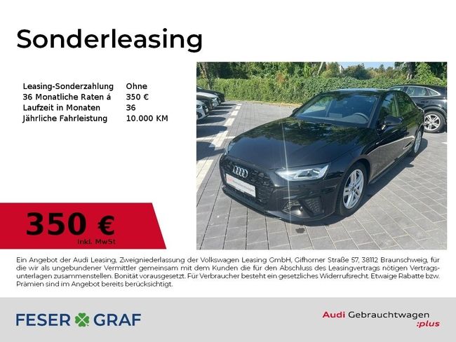 Audi A4 Limousine S line 40 TDI quattro S-tronic NAVI - Bild 1