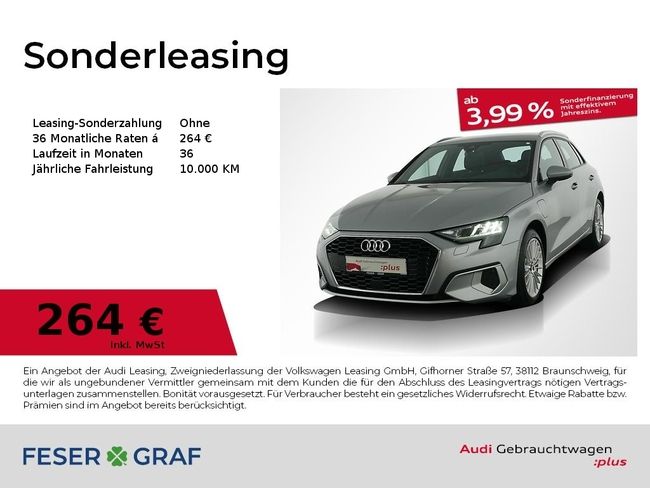 Audi A3 Sportback 40TFSI e Advanced S tronic V-Cockp. - Bild 1