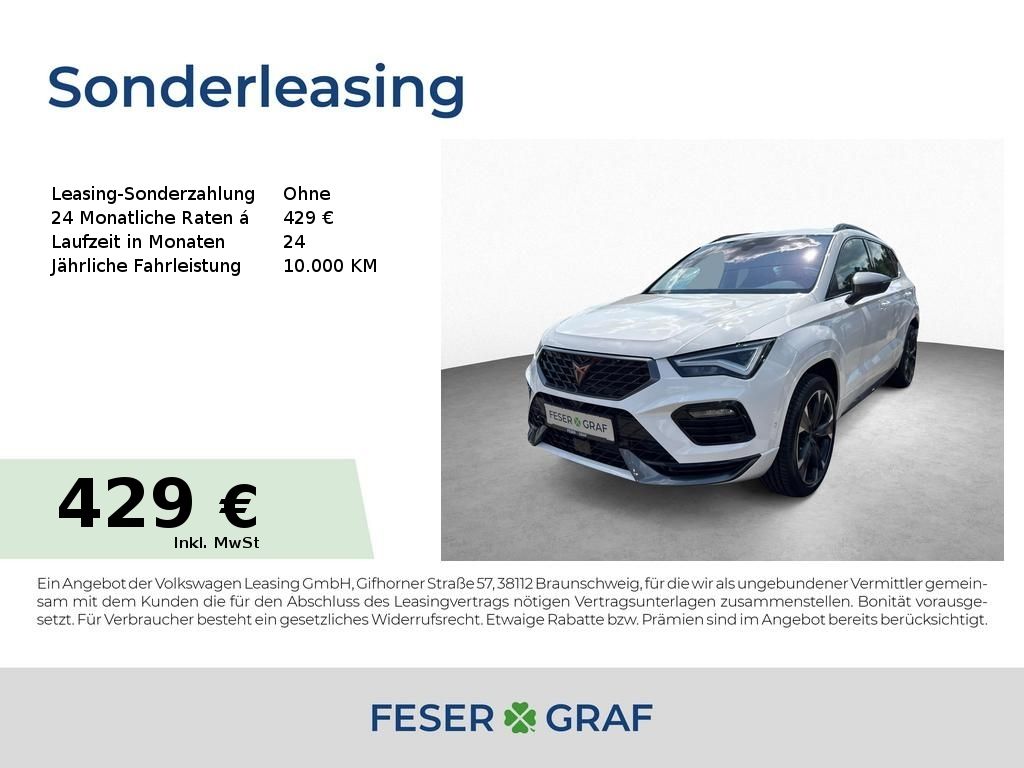 Cupra Ateca VZ 2.0 TSI DSG 4DRIVE el.HECK FAPA NAVI