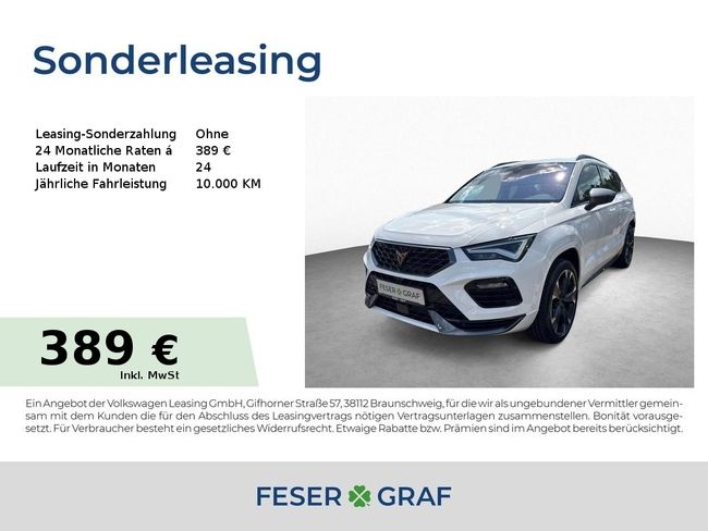 Cupra Ateca VZ 2.0 TSI DSG 4DRIVE el.HECK FAPA NAVI - Bild 1