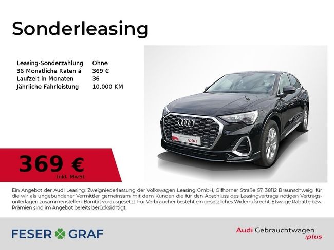 Audi Q3 35TDI qu S tro S Line Ext Leder,18 - Bild 1