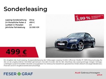 Audi A5 Cabrio S line 40 TFSI qu S tr KAMERA+MATRIX