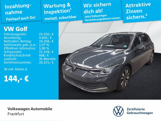 Volkswagen Golf VIII 2.0 TDI MOVE Navi LED Heckleuchten Sitzheizung Leichtmetallfelgen VIII 2.0 TDI