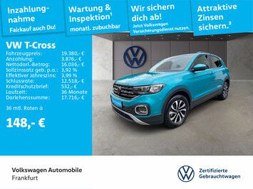 Volkswagen T-Cross 1.0 TSI ACTIVE Navi LED Heckleuchten Sitzheizung Leichtmetallfelgen 1.0 TSI Life