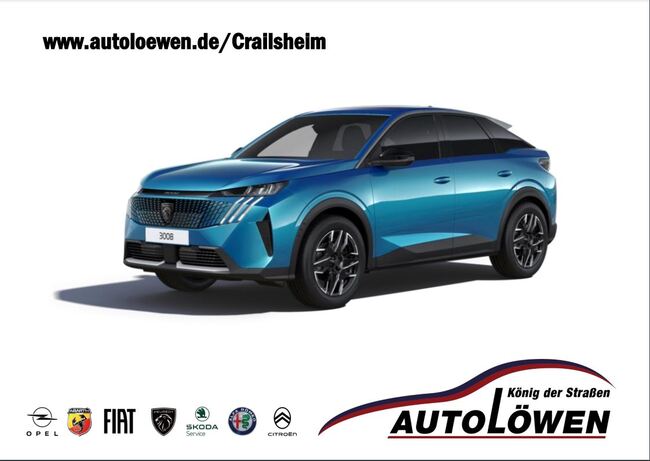 Peugeot 3008 Allure Hybrid 136 e-DSC6, Kamera, LED-Scheinwerfer - Bild 1