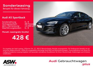 Audi A5 Sportback 40TFSI quattro Navi Matrix RFK ACC LEDER // SOFORT VERFÜGBAR!!