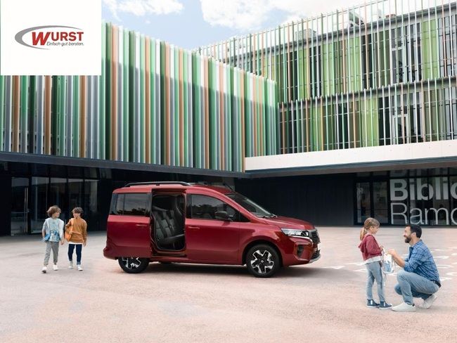 Nissan Townstar Kombi Tekna Sondermodel *Einstiegsbus* + Wartungen! vielfältig Hobby+Familie - Bild 1