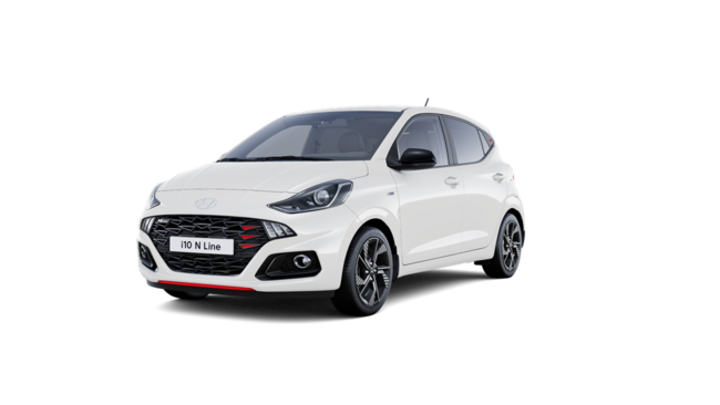 Hyundai i10 1.0 N Line✔️ ⚠️**LIEFERZEIT:5-7 Monate**/Navi/Rückfahrkamera/Sitzheizung/Klimaauto. - Bild 1