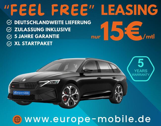 Skoda Octavia Combi RS 2025 mit Ultrapaket 2.0 TSI 265 DSG (UVP 55.184 /KW 4/25) NAV/AHK/19