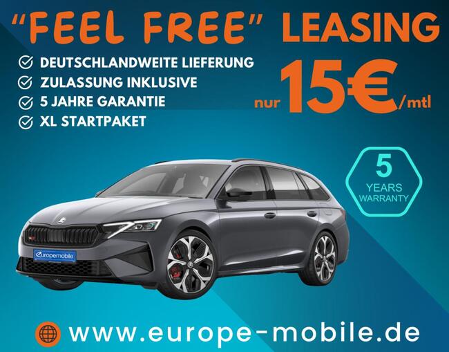 Skoda Octavia Combi RS 2025 mit Ultrapaket 2.0 TSI 265 DSG (UVP 55.184 /KW 4/25) NAV/AHK/19